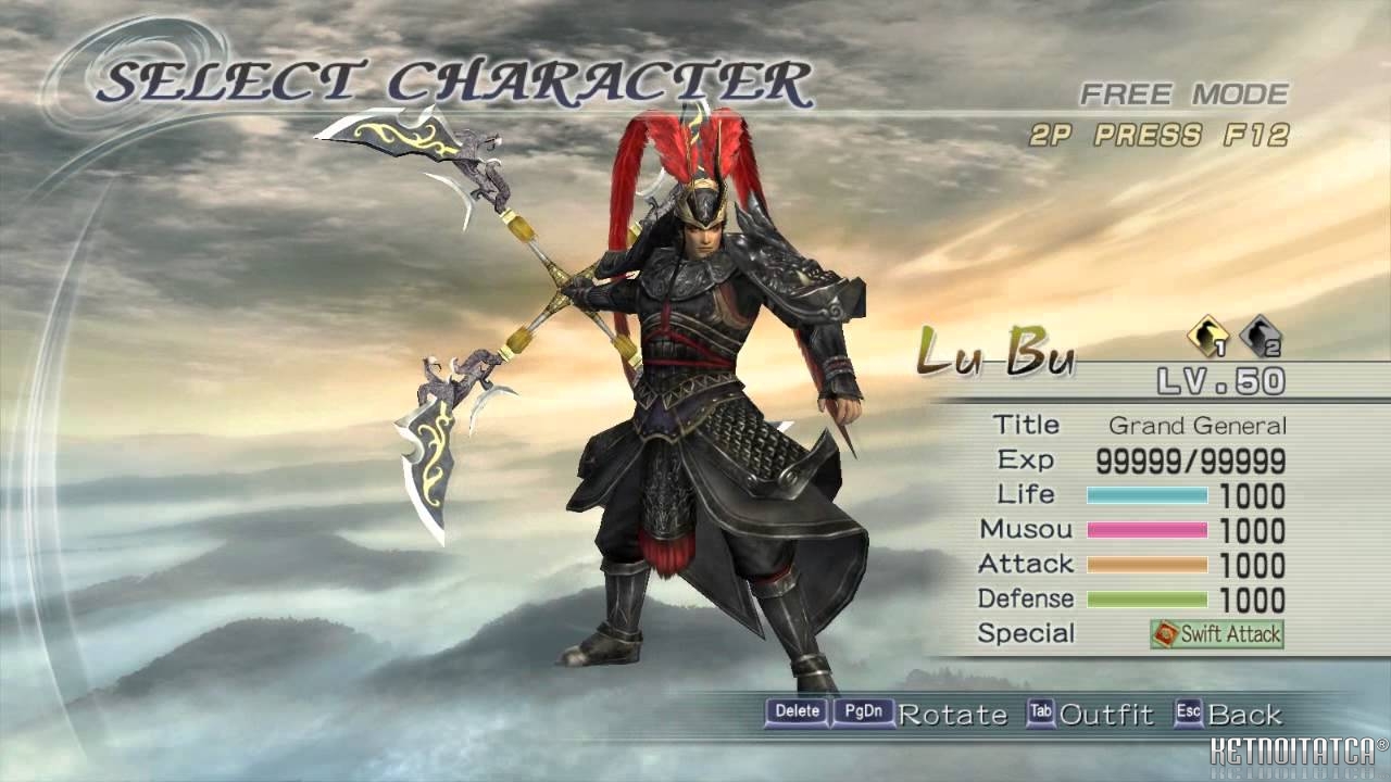 game dynasty warriors 6